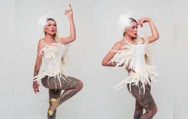 Andressa Urach faz primeiro ensaio oficial pela Porto da Pedra