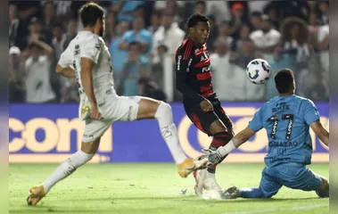 Com belo gol de Neymar, Santos vence o Flamengo pelo Brasileirão