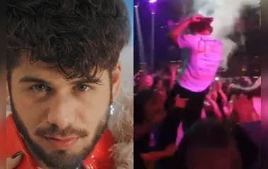 Fã toca em partes íntimas de Zé Felipe e internautas reagem