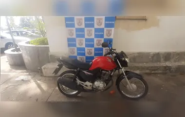 Foragido é preso com moto adulterada em Niterói