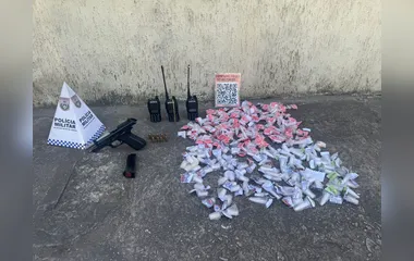 Homem é preso com drogas e arma às margens da RJ-104 em São Gonçalo