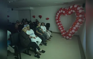 No Dia dos Namorados, Hospital Estadual João Batista Cáffaro promove sessão especial