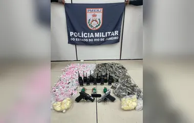 PM apreende seis quilos de maconha e prende dois após confronto na Engenhoca, em Niterói