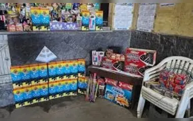Polícia apreende fogos de artifício vendidos sem autorização em São Pedro