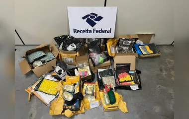 Receita Federal apreende cerca de R$ 840 mil em drogas nos Correios no Rio