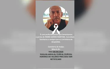 Sepultamento de idoso atropelado na RJ-106 ocorre nesta terça-feira em Niterói