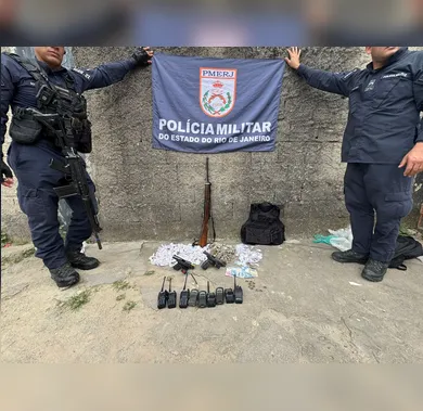 Operação policial no Morro do Castro termina com dois mortos e armas apreendidas