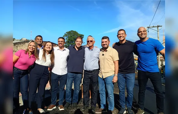 Governador em exercício visita as obras do MUVI na manhã desta quinta-feira (19), em SG