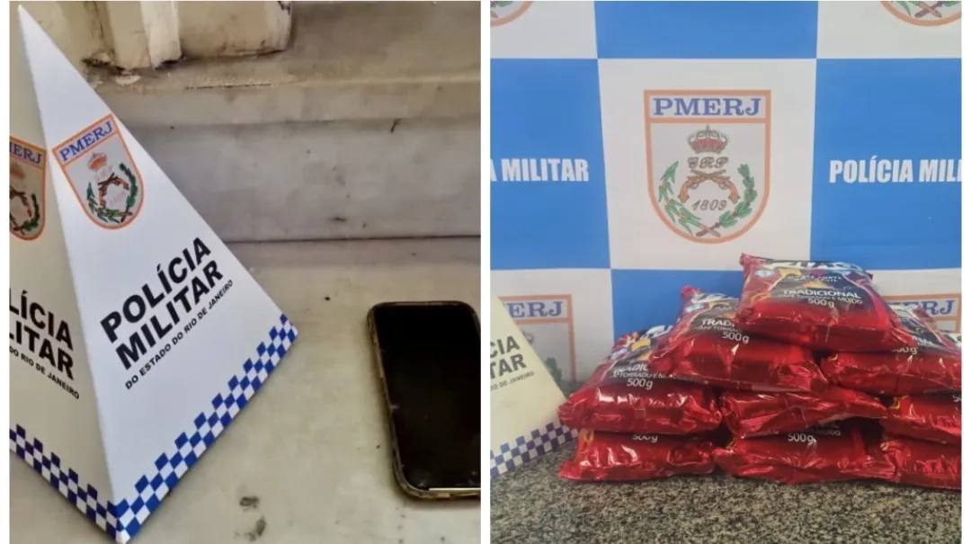 Os dois criminosos foram presos na tarde desta quarta-feira (19)