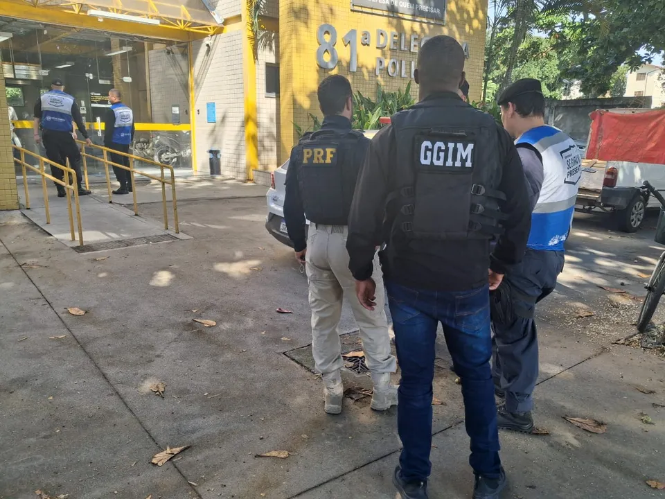 A ocorrência teve início após informações repassadas às equipes de segurança
