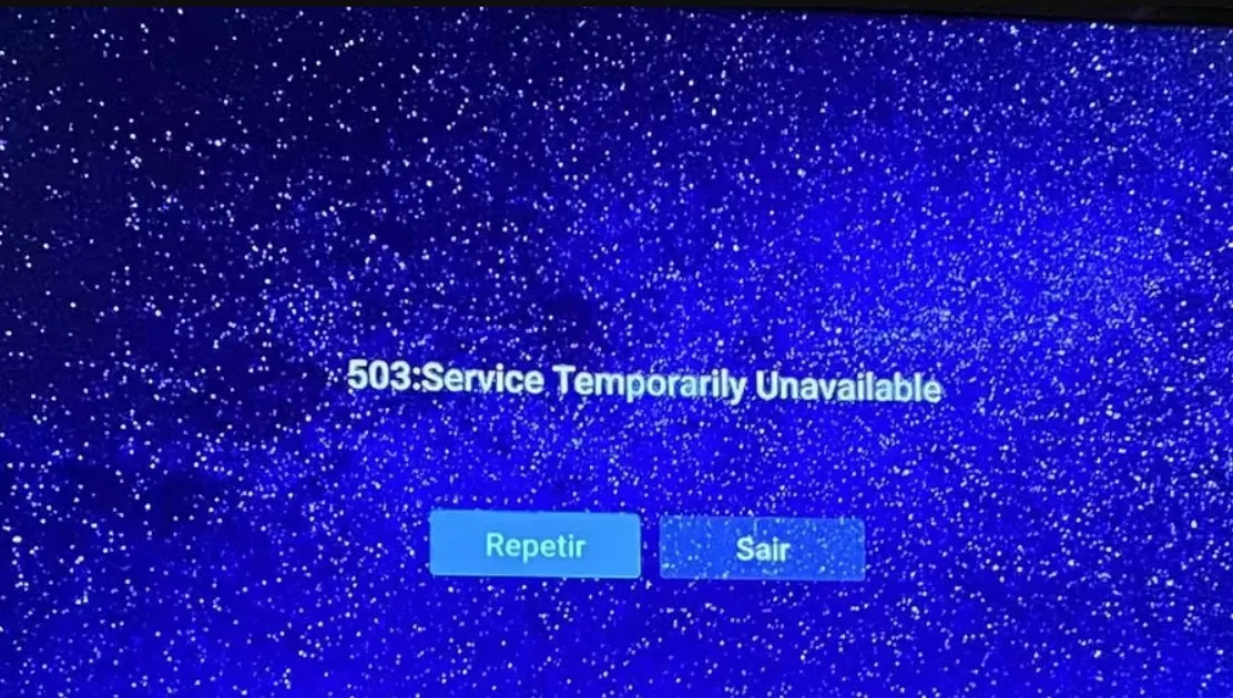 Brasileiros relataram falhas no sistema de TV nas redes sociais