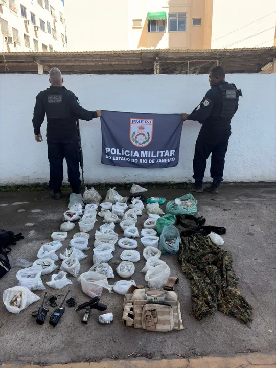 Drogas foram apreendidas no Complexo da Alma