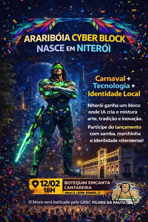 Araribóia Ciber Block é um novo segmento com profissionais dos meios de Jornalismo e Publicidade