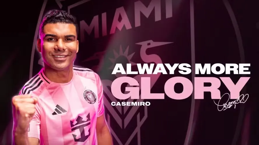 Inter Miami anuncia contratação de Casemiro
