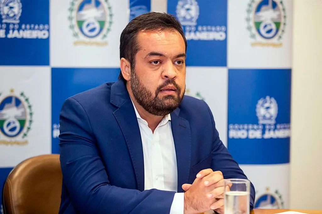 O governador Cláudio Castro