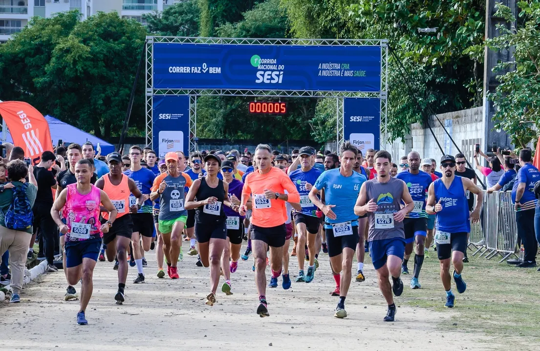 A Corrida Nacional do SESI, que promete agitar Niterói no feriado do Dia do Trabalhador (1° de maio)