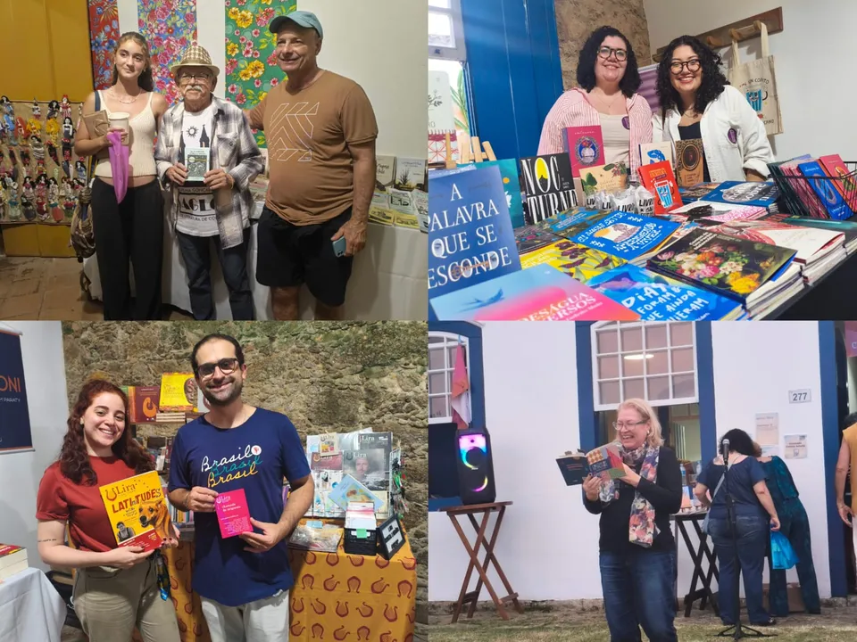 Autores e editoras independentes de São Gonçalo, Niterói e Maricá movimentam programação paralela nas casas literárias da Flip