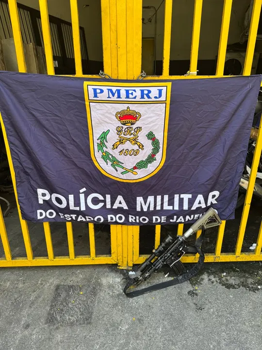 Fuzil Colt, calibre 556, foi apreendido