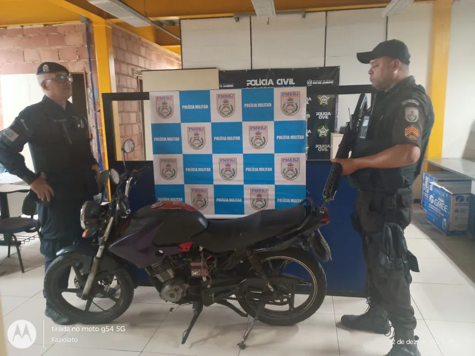 Homem é preso por irregularidades na motocicleta
