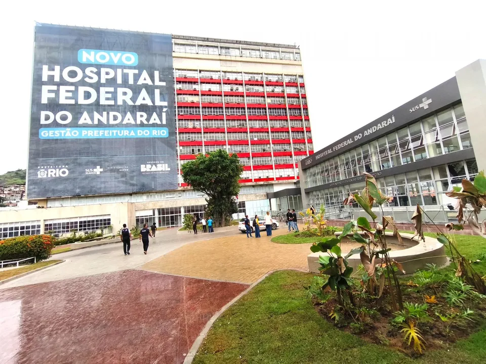 A vítima foi levada para o Hospital Federal do Andaraí