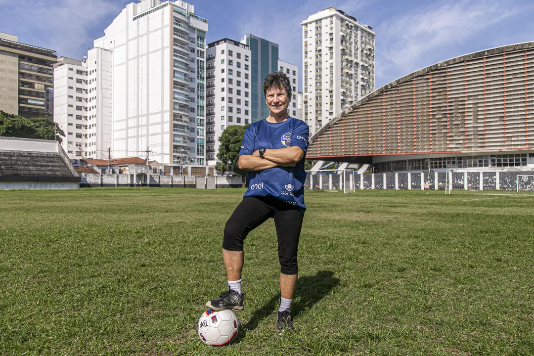 Cenira Sampaio foi capitã da Seleção Brasileira na primeira Copa do Mundo Feminina