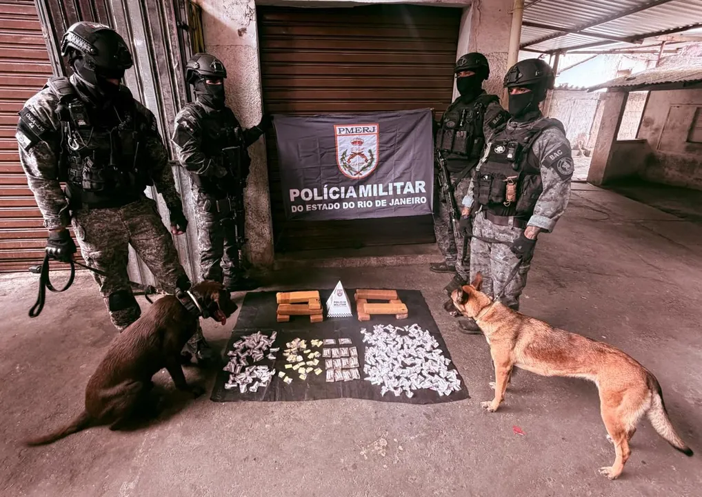 Equipes especiais da PM participaram da operação