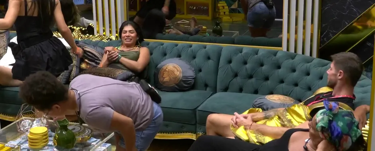 "Rosca frouxa, rosca frouxa...O Brasil tá vendo, hein? Isso aí já envolve respeito" disse Jonas