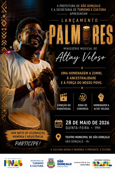 O evento será uma noite de celebração, memória e resistência