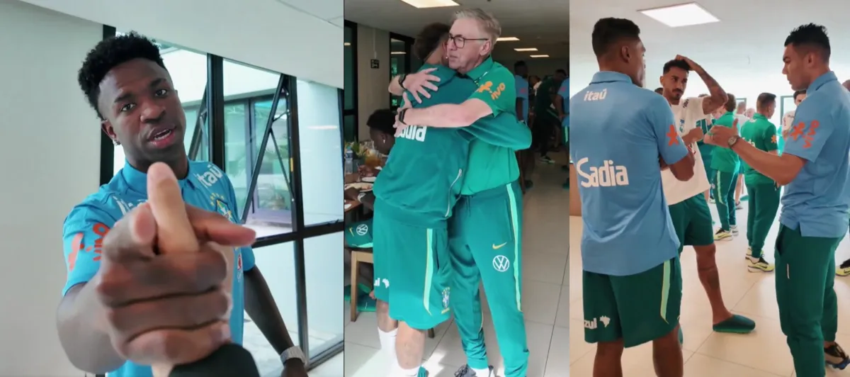Apenas Gabriel Magalhães, Gabriel Martinelli e Marquinhos não se apresentaram na Granja Commary