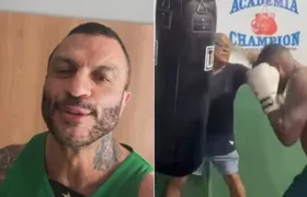 Bambam provoca Davi sobre preparação para luta: 'Vai sair apagado'