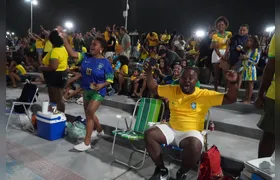 Brasil x Japão: Torcedores podem assistir o jogo da seleção em parques e bares na Região Metropolitana