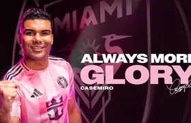 Casemiro é anunciado como nova contratação do Inter Miami, dos Estados Unidos