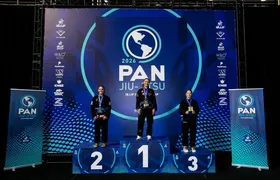 De São Gonçalo para o topo do mundo: Agatha Azevedo conquista o ouro no Pan de Jiu-Jitsu 2026