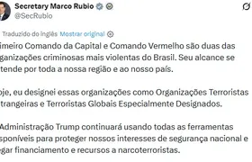 EUA passa a classificar CV e PCC como organizações terroristas