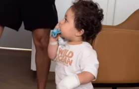 Filho de Viih Tube e Eliezer sofre queimadura de 2º grau; Entenda