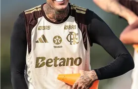 Flamengo tem problemas para escalar o meio-campo para enfrentar o Athletico-PR, no domingo (17), pelo Brasileirão