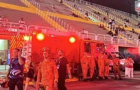 Homem é atropelado e tem fratura exposta no fim do desfile da União de Maricá