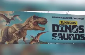 Ilha dos Dinossauros: Novo parque temático promete transformar Iguaba Grande em polo turístico