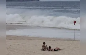 Marinha do Brasil emite aviso de ressaca para a orla carioca neste final de semana