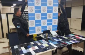 Mais de 100 celulares são apreendidos em hotel no centro do Rio