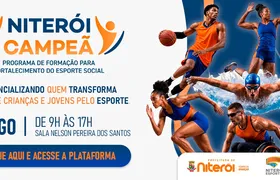 Niterói lança programa inédito para capacitar entidades na captação de recursos para projetos esportivos