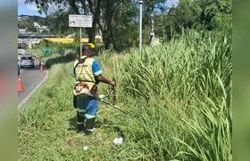 OSG faz por você: DER inicia limpeza na RJ-104 após denúncia de mato alto em Tribobó
