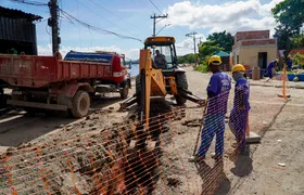 Obras de revitalização na Praia das Pedrinhas seguem avançando