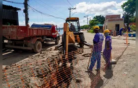 Obras de revitalização na Praia das Pedrinhas seguem avançando