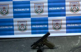 PM apreende arma e prende dois suspeitos no Gebara, em SG