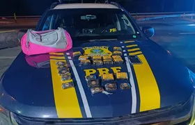 PRF apreende quase dois quilos de haxixe em Rio das Ostras