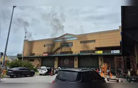 Princípio de incêndio atinge barracão da Acadêmicos do Grande Rio