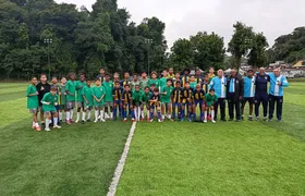 Projeto Gerson visita Centro de Treinamentos do Fluminense, em Xerém, na Baixada