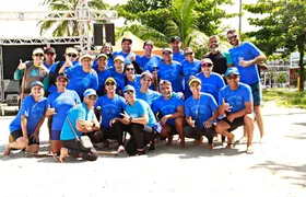 'Remada Azul' mobiliza Charitas em ação pela saúde do homem