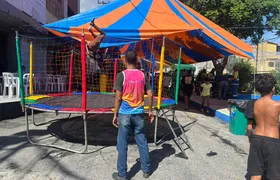 Sábado de diversão para as crianças do Coroado